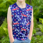 Load image into Gallery viewer, USA Monster Truck Muscle Tank