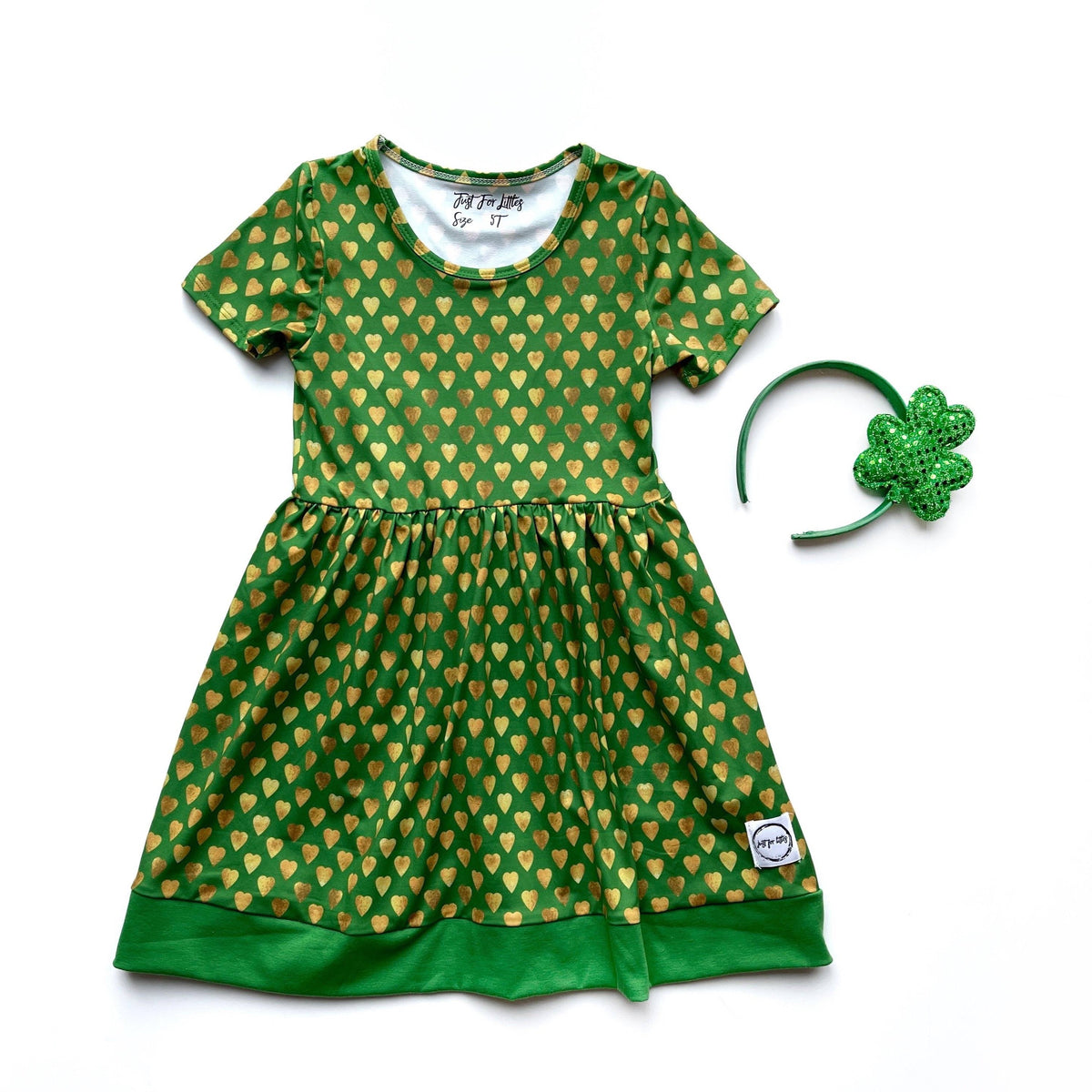 gold dress 5t Gold Heart Dress 4T