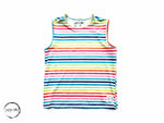 Load image into Gallery viewer, Rainbow Tank Shirt Just For Littles™ 
