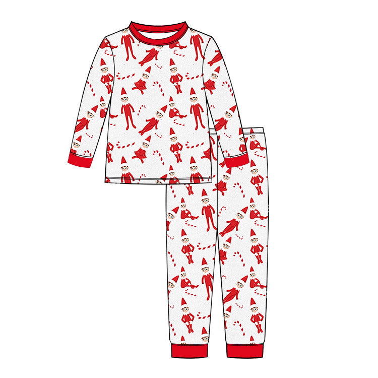 Elf & Candy Canes Pajama Pre-Order