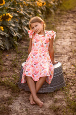 Load image into Gallery viewer, New Beige Floral Twirl
