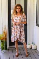Load image into Gallery viewer, Conversation Starter Floral Faux Wrap Dress
