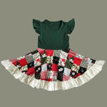 Load image into Gallery viewer, Quilt Christmas Dress
