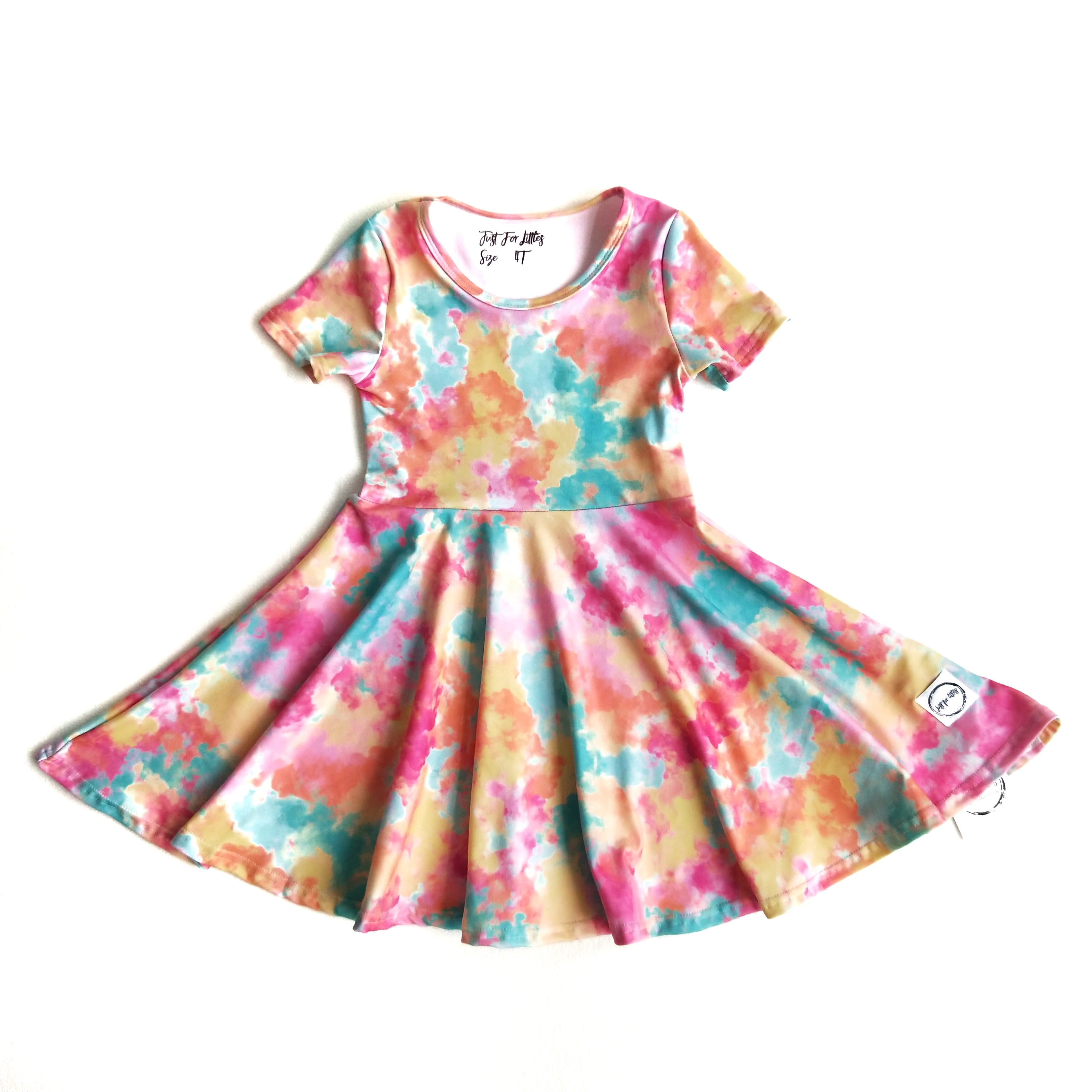 Cloud Tie-Dye Dress