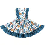 Load image into Gallery viewer, JFL Cottontail Twirl Dress
