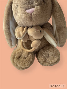 Bunny Plush with Rattle
