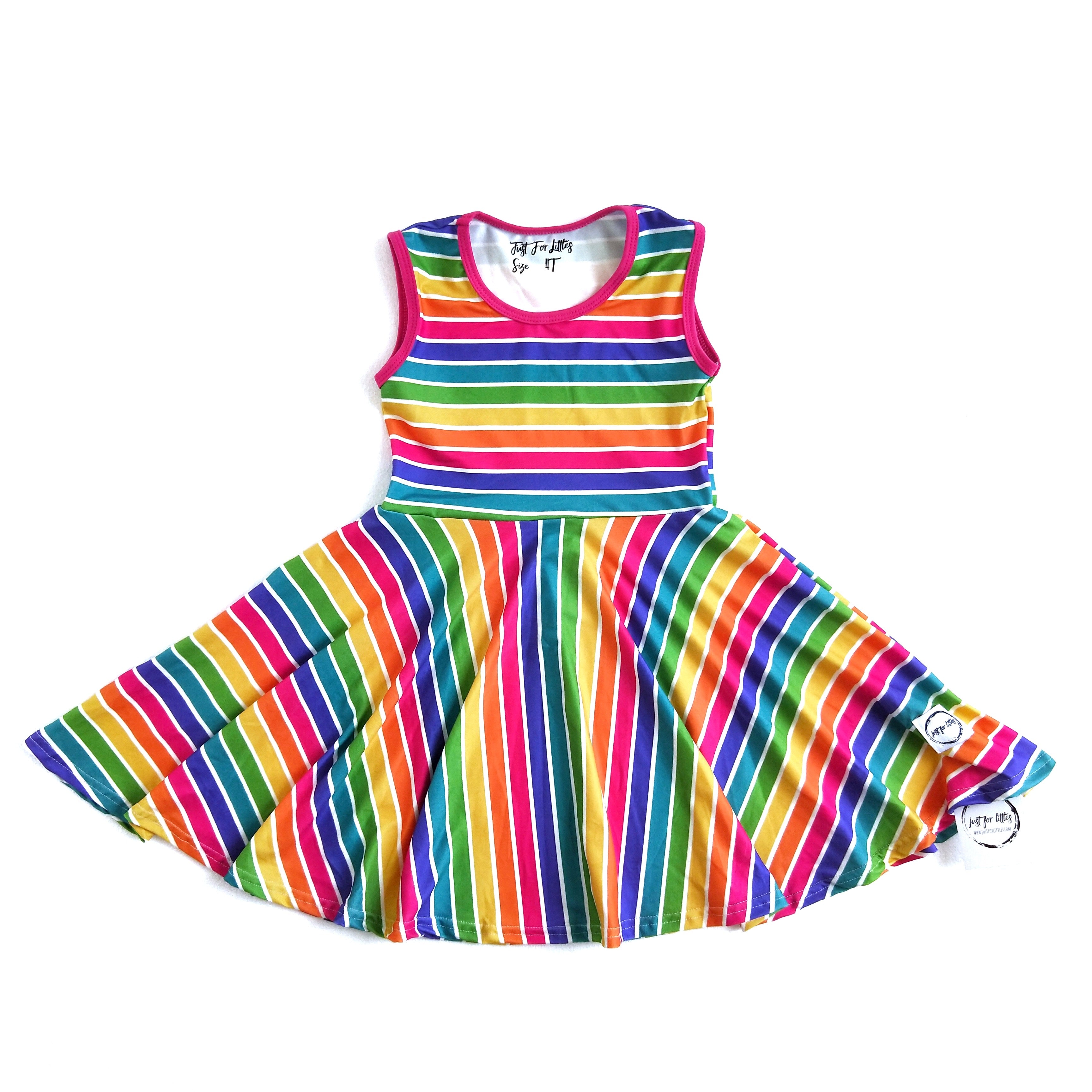 JFL Stripe Twirl Dress