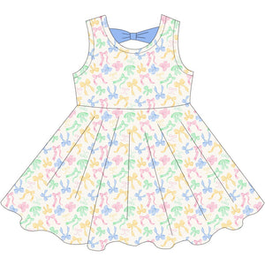 CLOSED - Bow Back Spring Dress Pre-Order