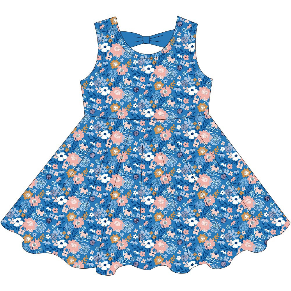 CLOSED - Bow Back Spring Dress Pre-Order