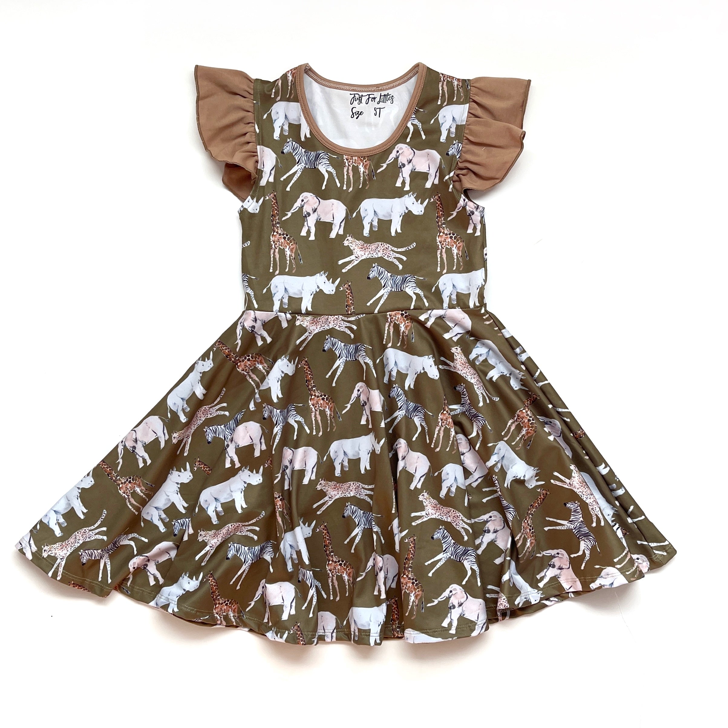 Safari Twirl Dress
