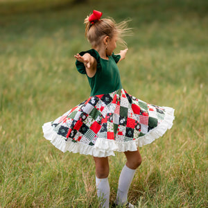 Quilt Christmas Dress