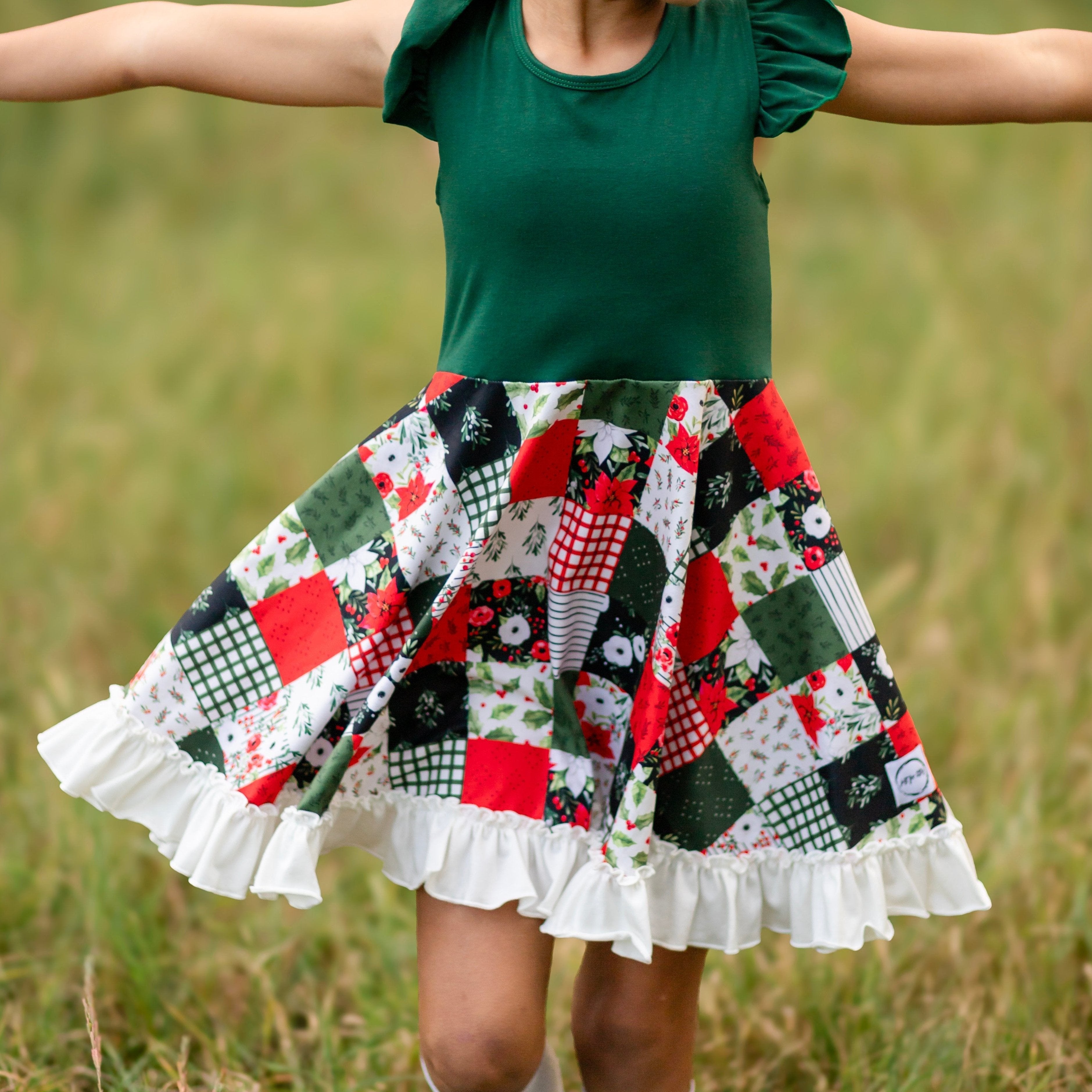 Quilt Christmas Dress