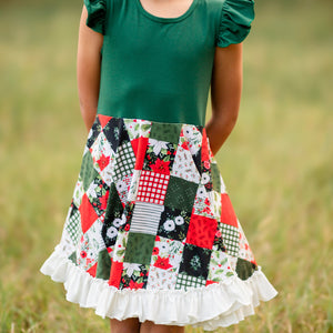 Quilt Christmas Dress