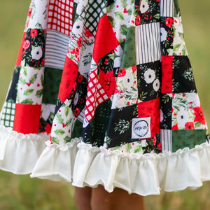 Quilt Christmas Dress