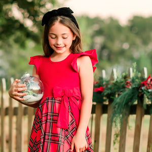 Red Fancy Christmas Dress