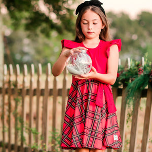 Red Fancy Christmas Dress