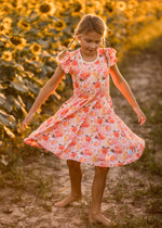 Load image into Gallery viewer, New Beige Floral Twirl
