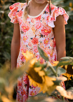 Load image into Gallery viewer, New Beige Floral Twirl
