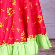 Pink Hawaiian Twirl Dress