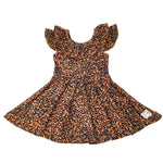 Load image into Gallery viewer, Stay Wild Leopard Twirl Dress

