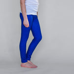 Load image into Gallery viewer, Royal Blue Chevron Leggings

