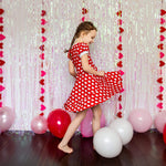 Load image into Gallery viewer, Red Heart Twirl Dress
