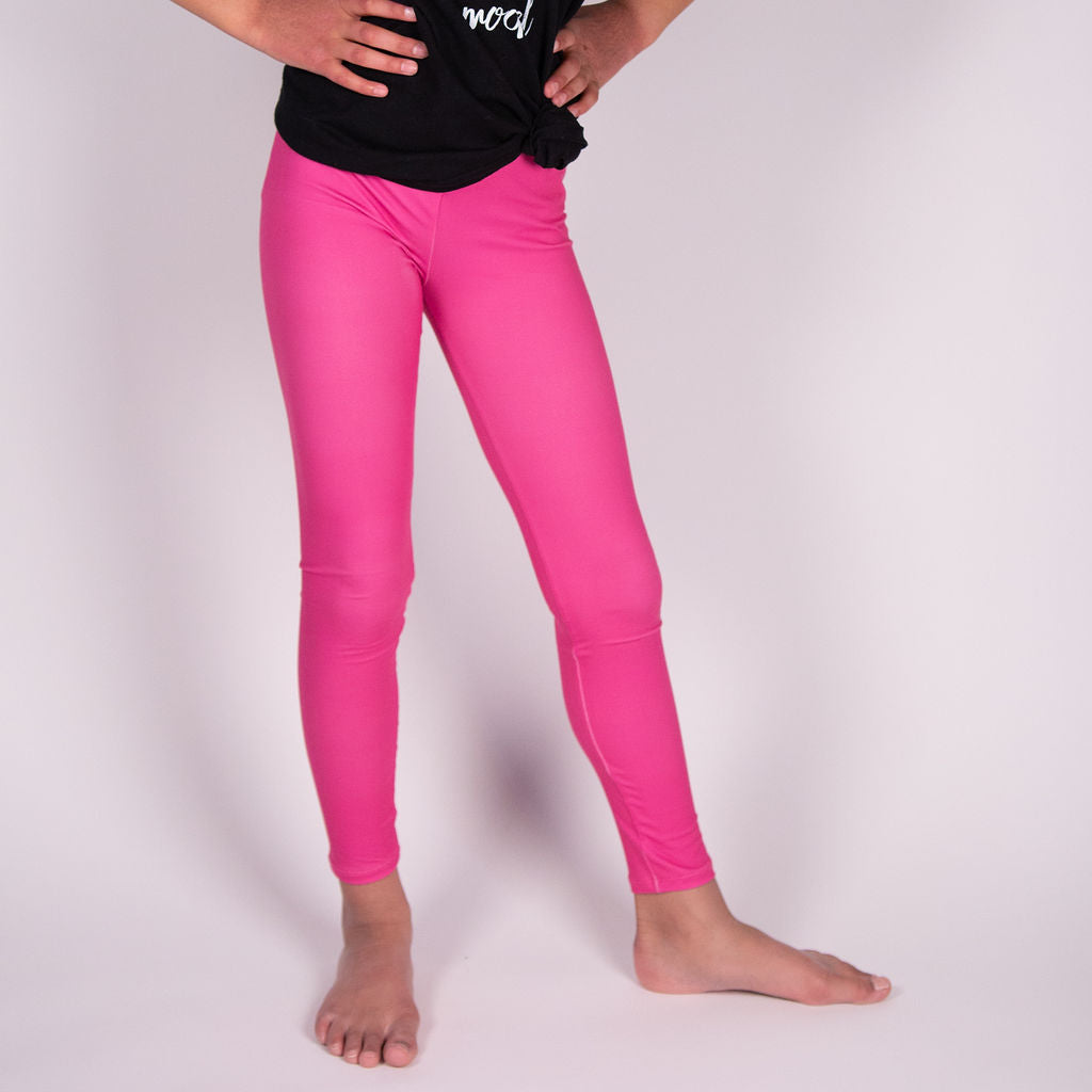 Unbranded Girls Short Leggings Pink