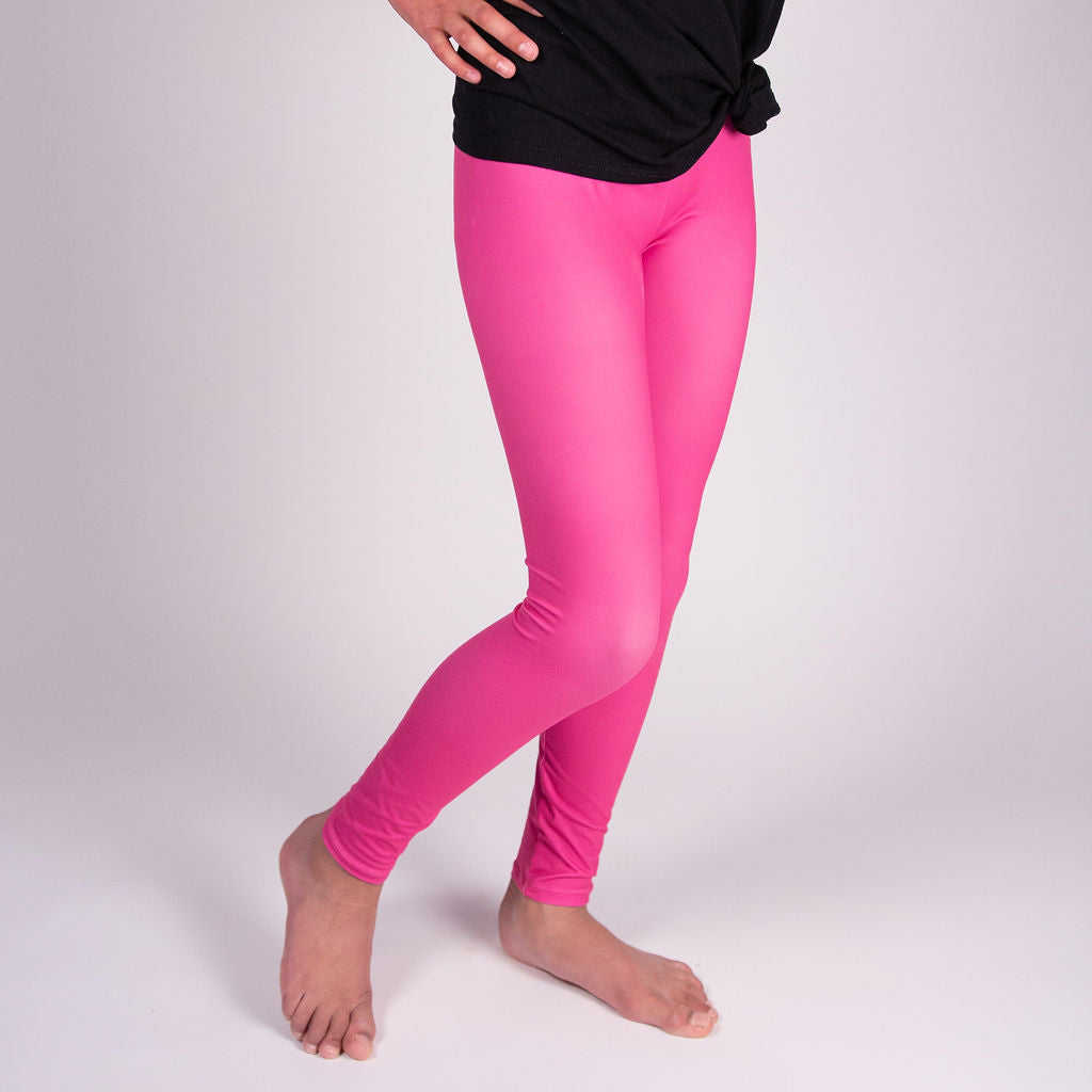 Hot Pink Leggings – Just For Littles®️