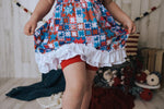 Load image into Gallery viewer, Patchwork Dress with Pockets
