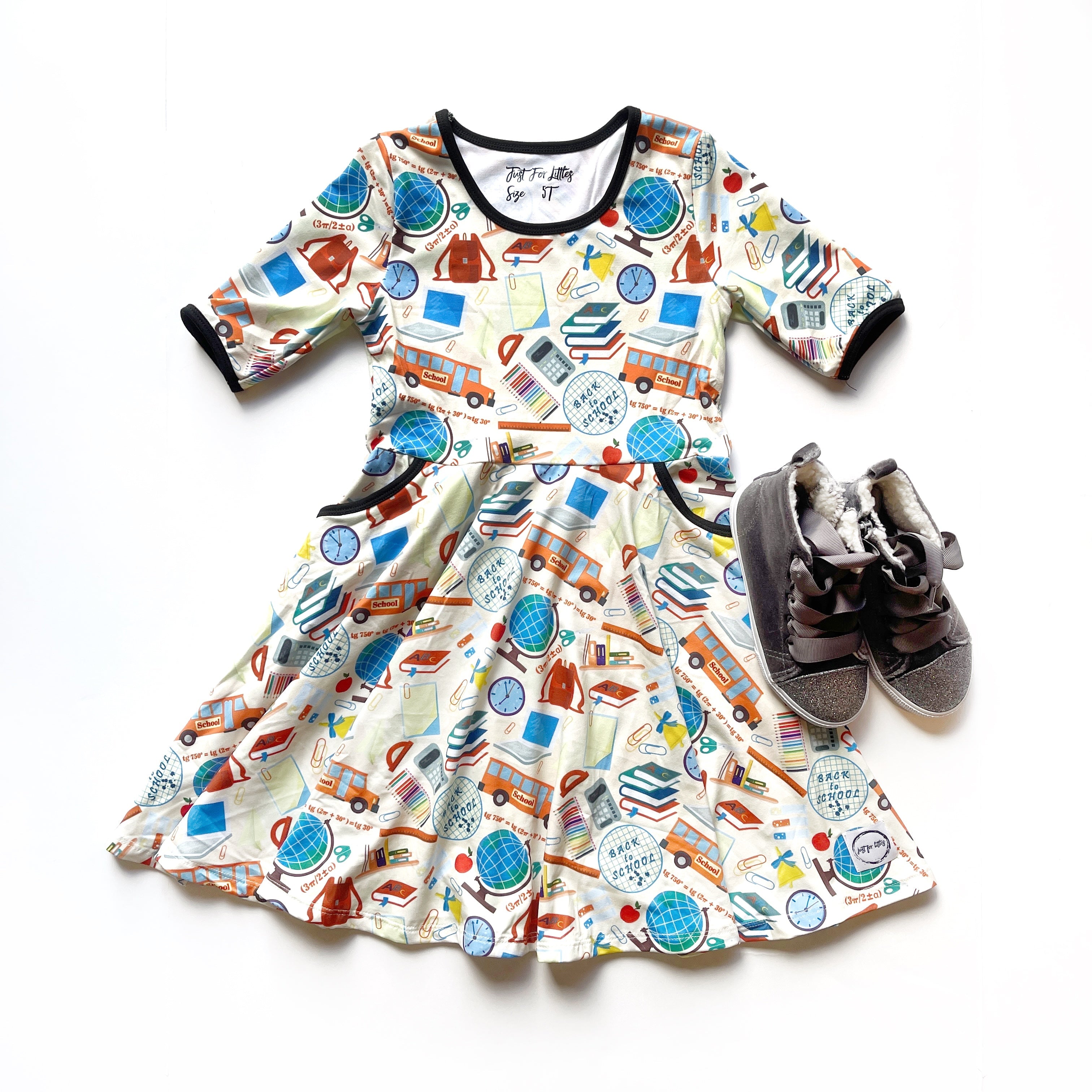 Back to School Twirl Dress Just For Littles™ 