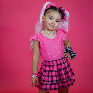 Barbie Plaid Skirt Bottoms Just For Littles™ 