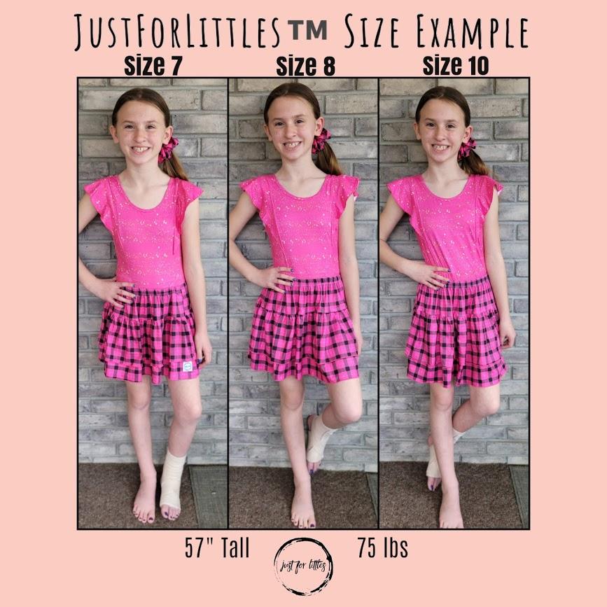 #Barbie Plaid Skirt Just For Littles™ 