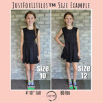 Load image into Gallery viewer, #Black Tie Dress Dress Just For Littles 
