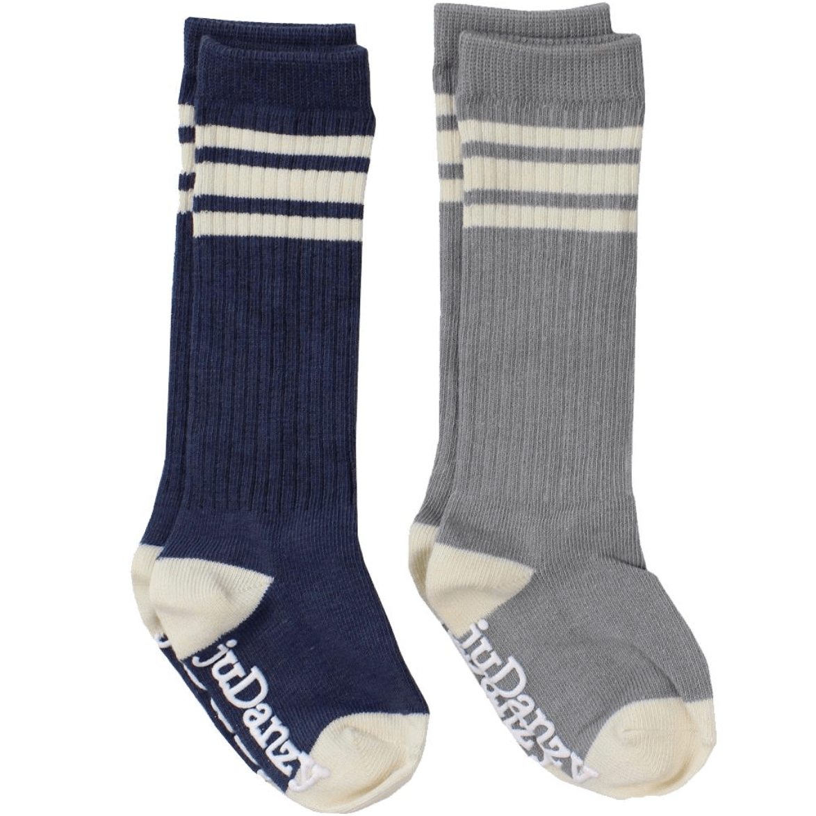Blue & Grey Tube Socks accessories juDanzy 