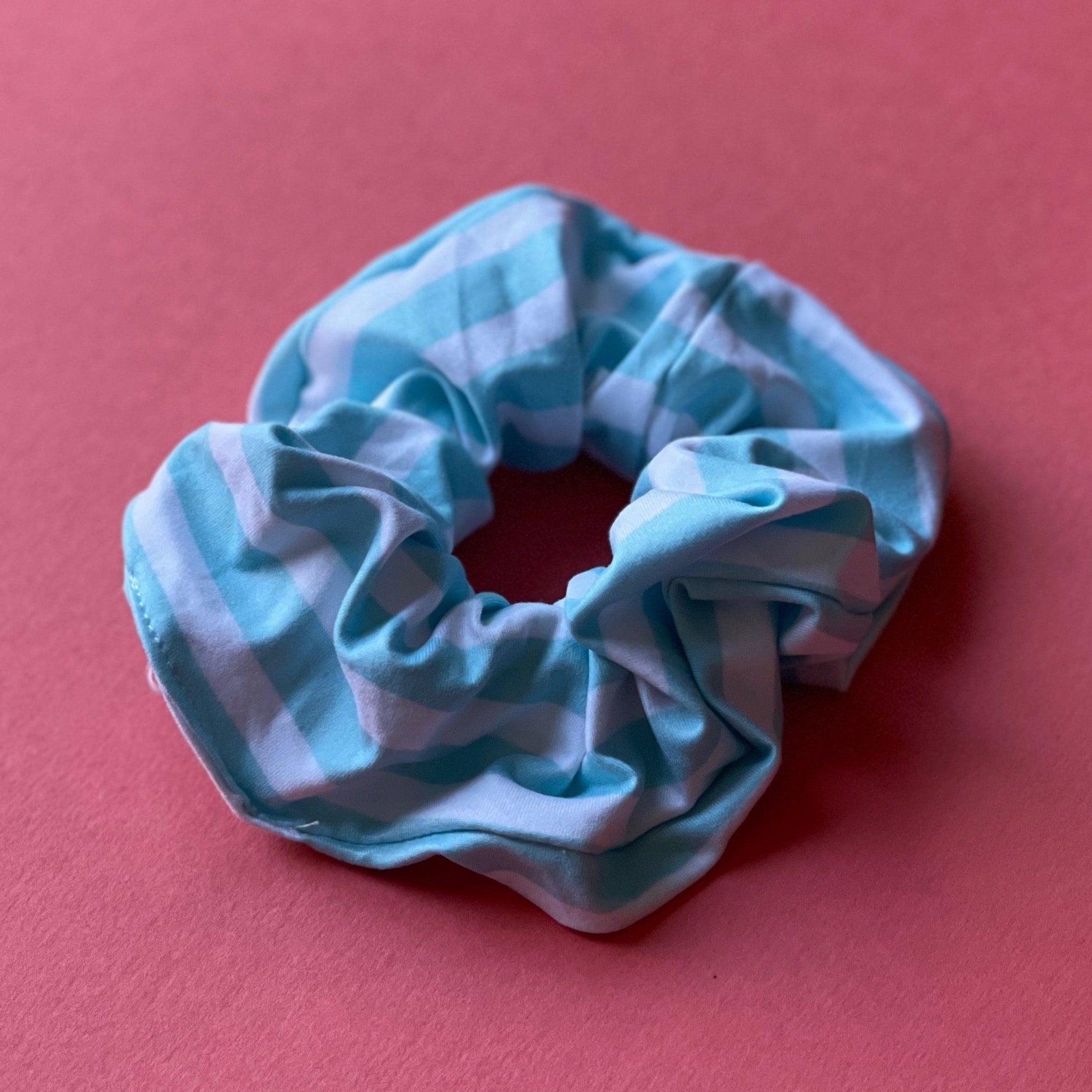 Blue Stripe Scrunchie accessories Just For Littles™ 