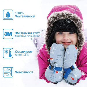 Cozy-Dry Waterproof Mitten accessories Jan & Jul 