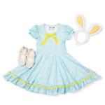 Load image into Gallery viewer, Easter Blue Dress Dress Just For Littles™ 
