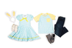 Load image into Gallery viewer, Easter Blue Plaid Shirt Just For Littles™ 
