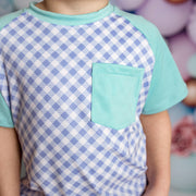 Lavender Gingham Shirt