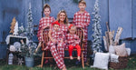 Load image into Gallery viewer, Farmhouse Plaid Comfy Cozies Gown Set Just For Littles®️ 
