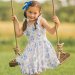 Load image into Gallery viewer, #Floral Farmhouse Dress Dress Just For Littles™ 
