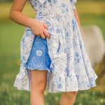 Load image into Gallery viewer, #Floral Farmhouse Dress Dress Just For Littles™ 
