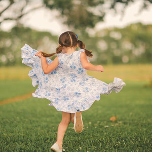 #Floral Farmhouse Dress Dress Just For Littles™ 