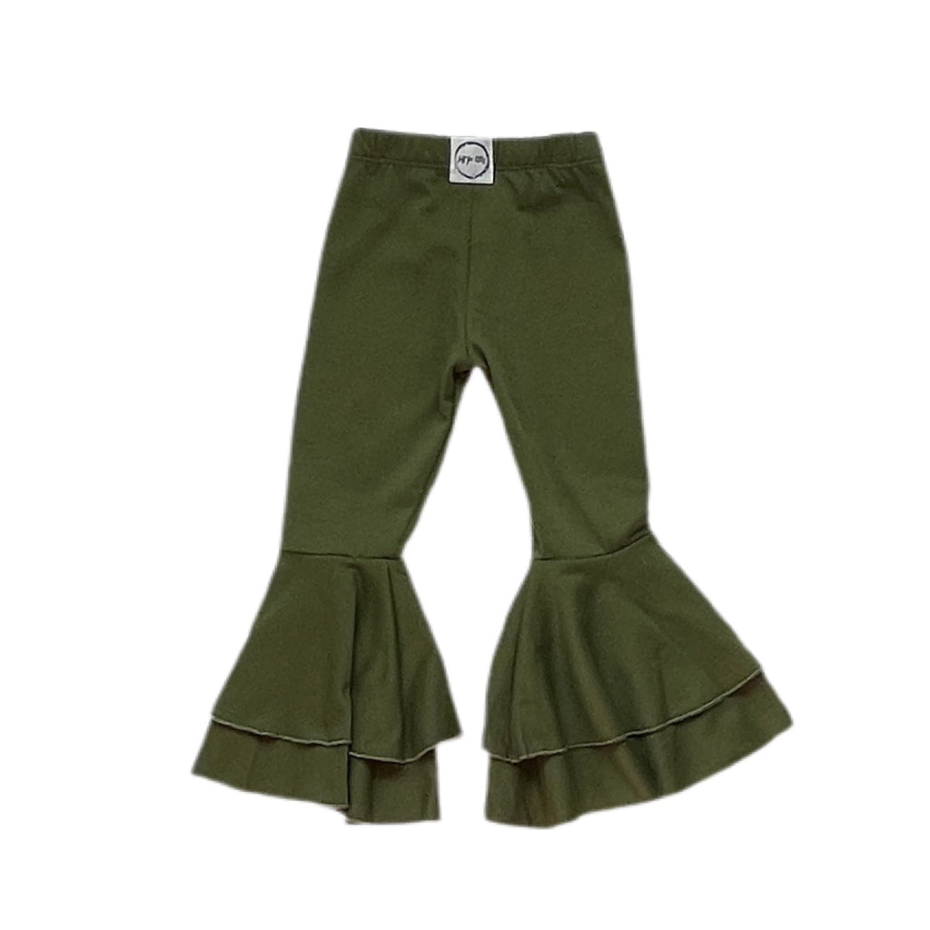 #Forest Green Bell Bottoms Bottoms Just For Littles™ 