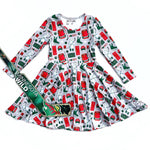 Load image into Gallery viewer, #Go Wild Twirl Dress Dress Just For Littles™ 
