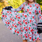 Load image into Gallery viewer, Go Wild Twirl Dress Dress Just For Littles™ 
