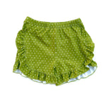 Load image into Gallery viewer, #Green Ruffle Shorts Bottoms Just For Littles™ 
