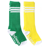 Load image into Gallery viewer, Green &amp; Yellow Tube Socks accessories juDanzy 
