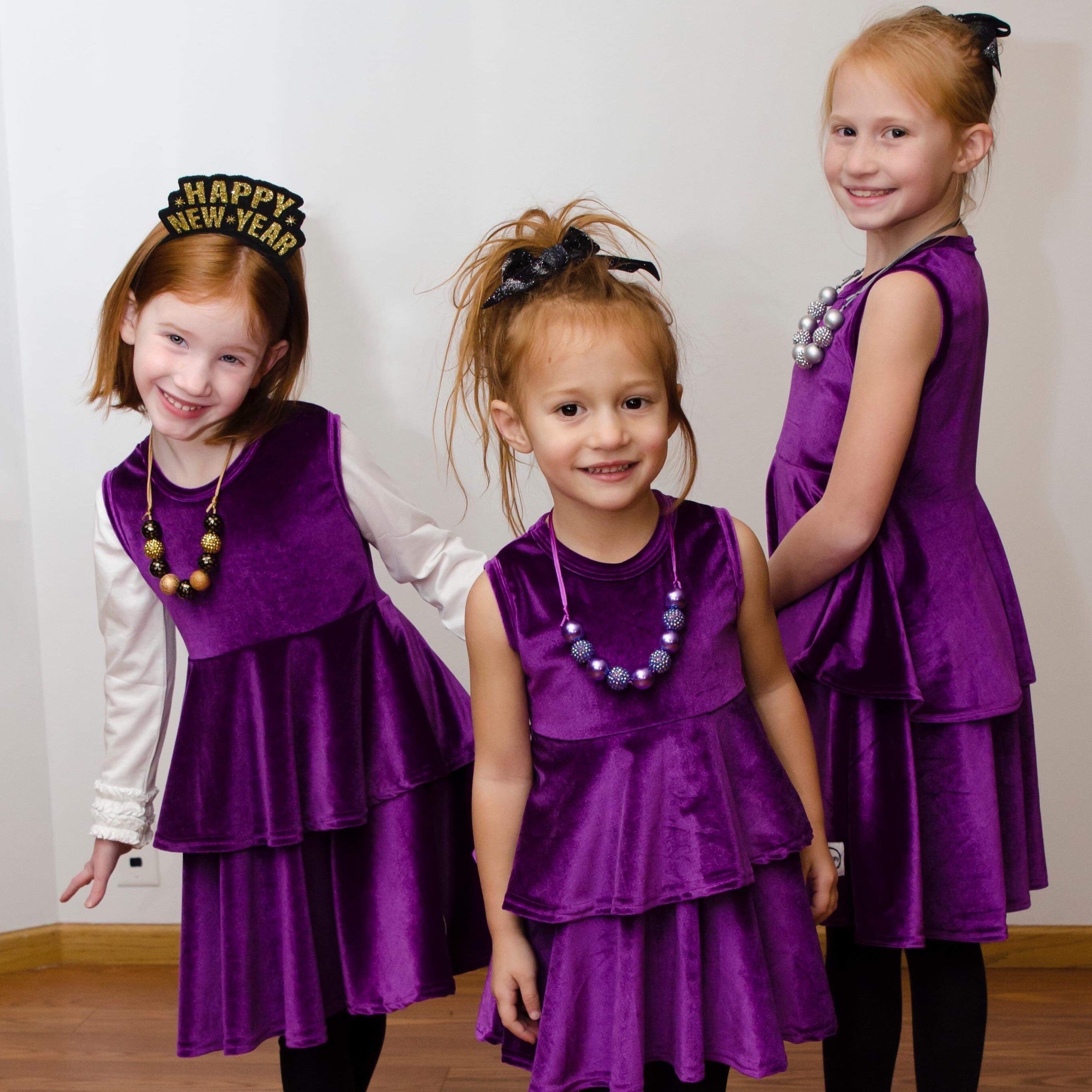 Purple Party Twirl Dress