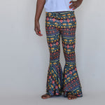 Load image into Gallery viewer, Aztec Bell Bottoms
